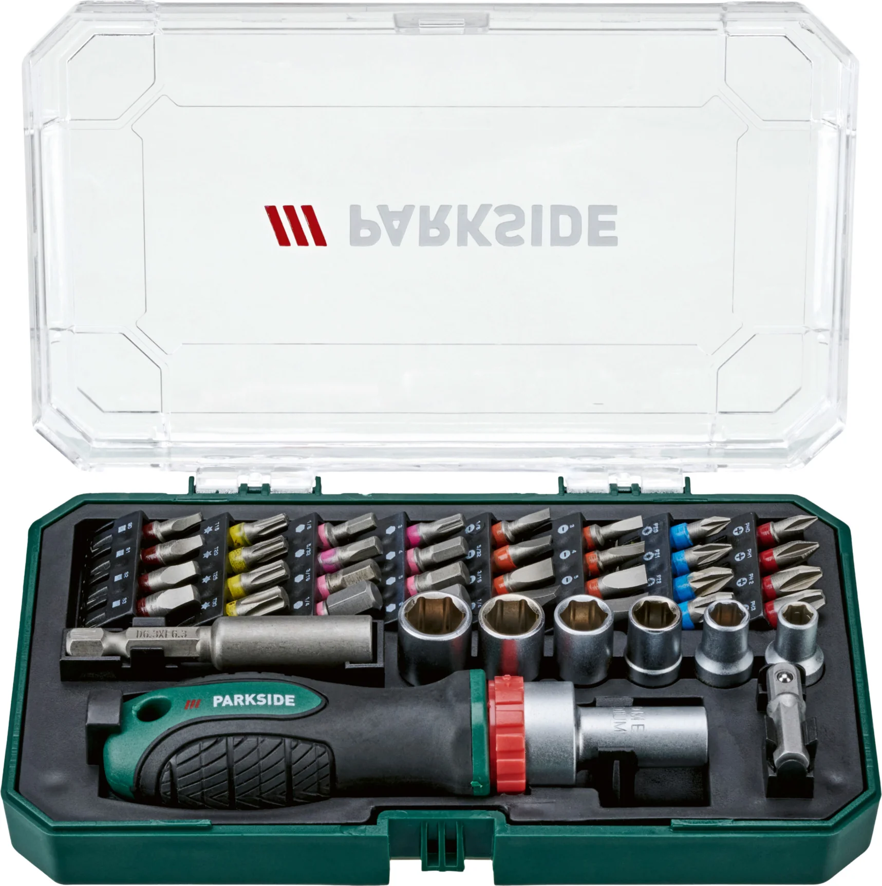 PARKSIDE Precisiegereedschap of sleutelset - gereedschapset (Mini-ratelschroevendraaierset)