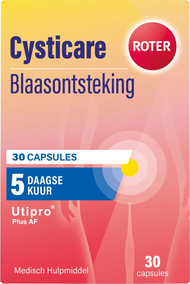 2x Roter Cysticare 5 Daagse Kuur 30 capsules