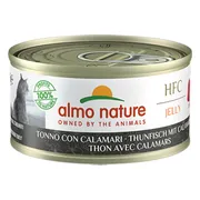 Almo Nature HFC Kattenvoer Nat in Gelei Tonijn & Inktvis 70 gr