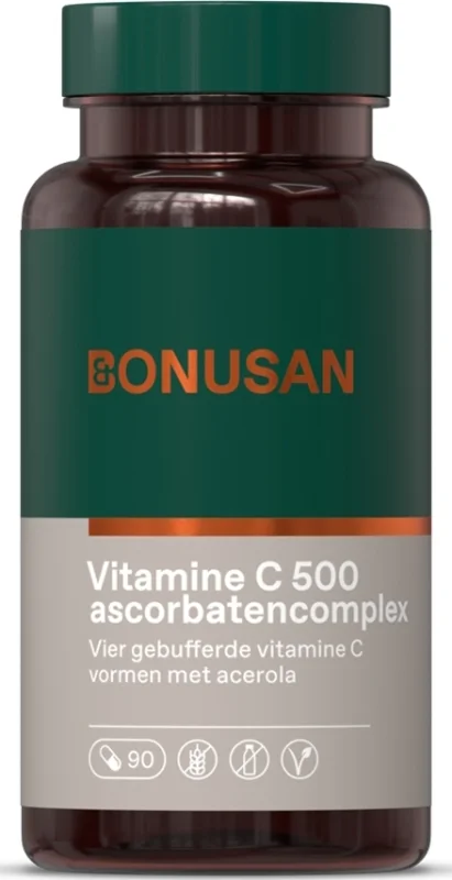 Bonusan Vitamine C-500 ascorbatencomplex Capsules 90VCP