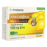 ArkoRoyal Royal Jelly 1500mg Ampullen 20st