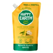 Happy Earth Pure Hand Soap Refill Jasmine Ho Wood 600ML