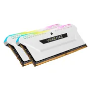 CORSAIR Vengeance RGB PRO SL Wit 32GB (2x16GB) DDR4 DIMM 3200MHz C16 XMP