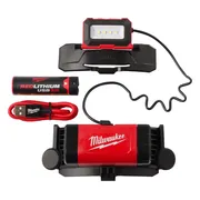 Milwaukee L4 BOLTHL-301 BOLT™ Hoofdlamp 600 lumen REDLITHIUM™ 3.0Ah USB batterij - 4933479902