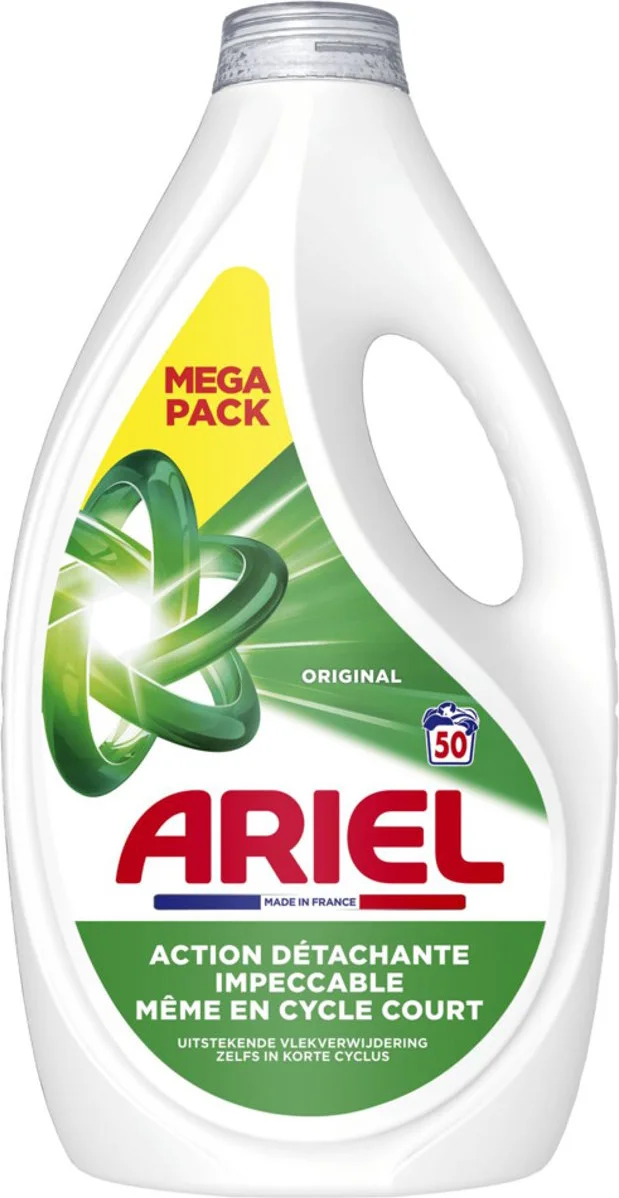 Ariel Vloeibaar Wasmiddel Original 50 Wasbeurten 2250 ml