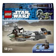 LEGO Star Wars De Mandalorian en Grogu's speederbike 75436