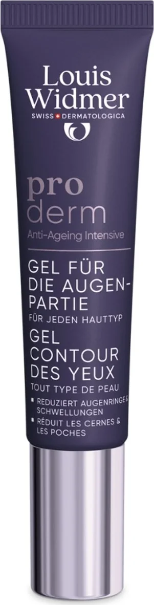 Louis Widmer Proderm Oogomtrekgel Ongeparfumeerd 15ml