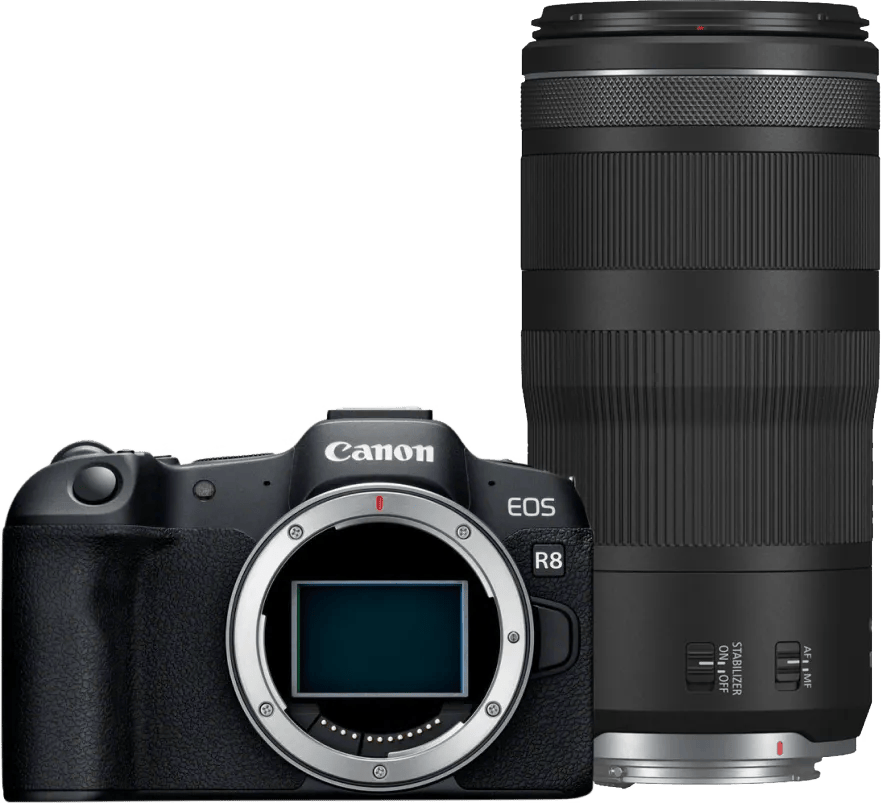 Canon EOS R8 + RF 100-400 f/5.6-8 IS USM