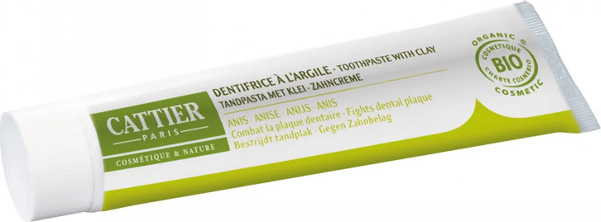 Cattier Toothpaste With Clay Anis 75ML
