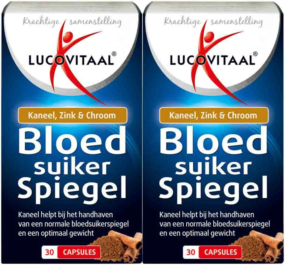 2x Lucovitaal Bloedsuikerspiegel 30 capsules