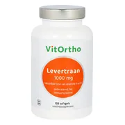 VitOrtho Levertraan 1000 mg Softgels 120ST