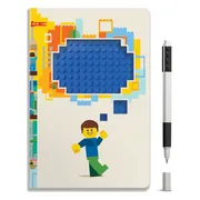 LEGO Recyclebaar notitieboekje met gelpen - gedachten
