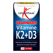 Lucovitaal Vitamine K2 + D3 180 capsules