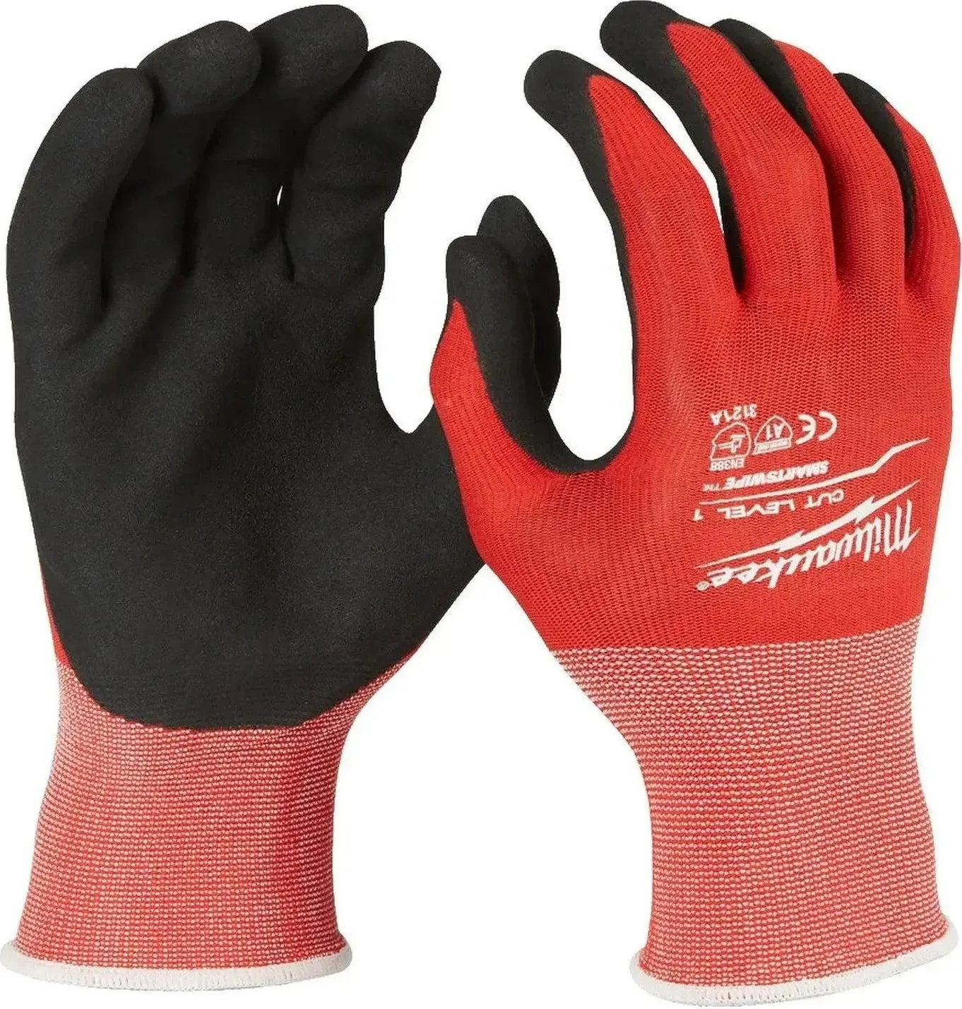 Milwaukee Snijklasse 1gedimde handschoenen. Cut Niveau 1 Handschoenen - XL / 10 - 1pc - 4932471418