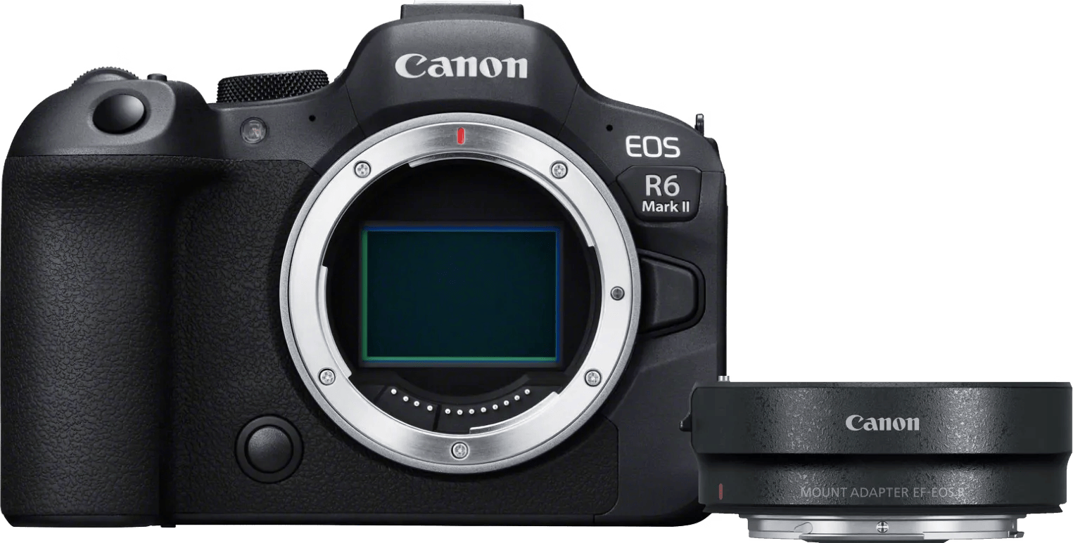 Canon EOS R6 Mark II + EF-EOS R Adapter