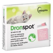 Dronspot Spot On Ontwormingsmiddel 0,5 - 2,5 kg 2 pipetten