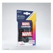 Sleeves Marvel Champions - Art Black (50+1)