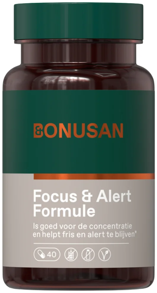 Bonusan Focus & Alert Formule Capsules 40CP