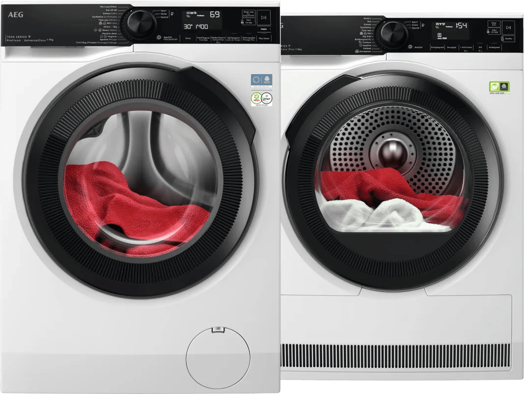 AEG LR76CBC94 ProSteam UniversalDose + AEG TR968B4C AbsoluteCare Plus