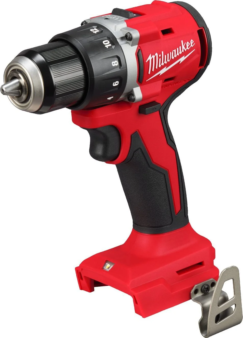 Milwaukee M18 BLDDRC-0X Compacte Accu Schroefboormachine 18V Basic Body in HD-Box - 4933492832