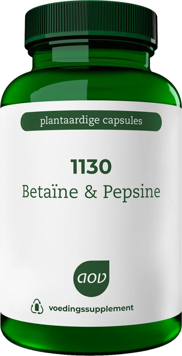 AOV 1130 Betaine & Pepsine Vegacaps 120VCP