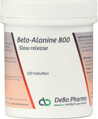 DeBa Pharma Beta-alanine 800mg Tabletten 120TB