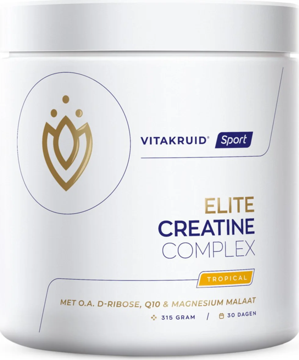 Vitakruid Elite Creatine Monohydraat Complex - Tropical 315GR