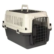 KARLIE Honden transportbox Nomad, grijs/wit (51x33x33 cm)