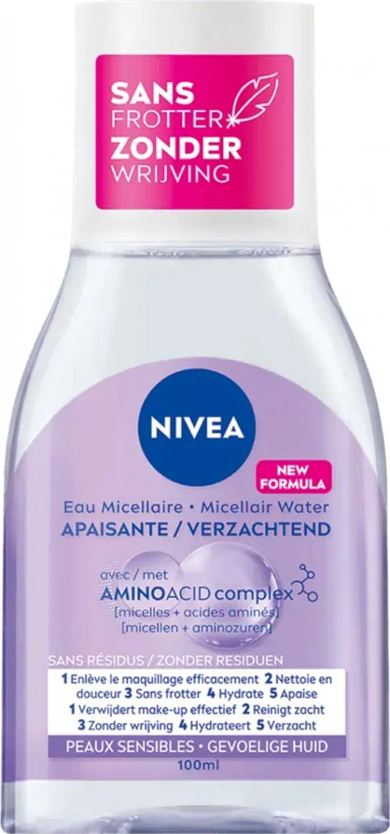 Nivea Verzachtend Micellair Water | Make-up Reiniger 100ML