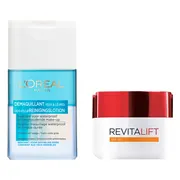 L’Oréal Paris Revitalift Dagcrème & Dermo Expertise Make-Up Remover Pakket