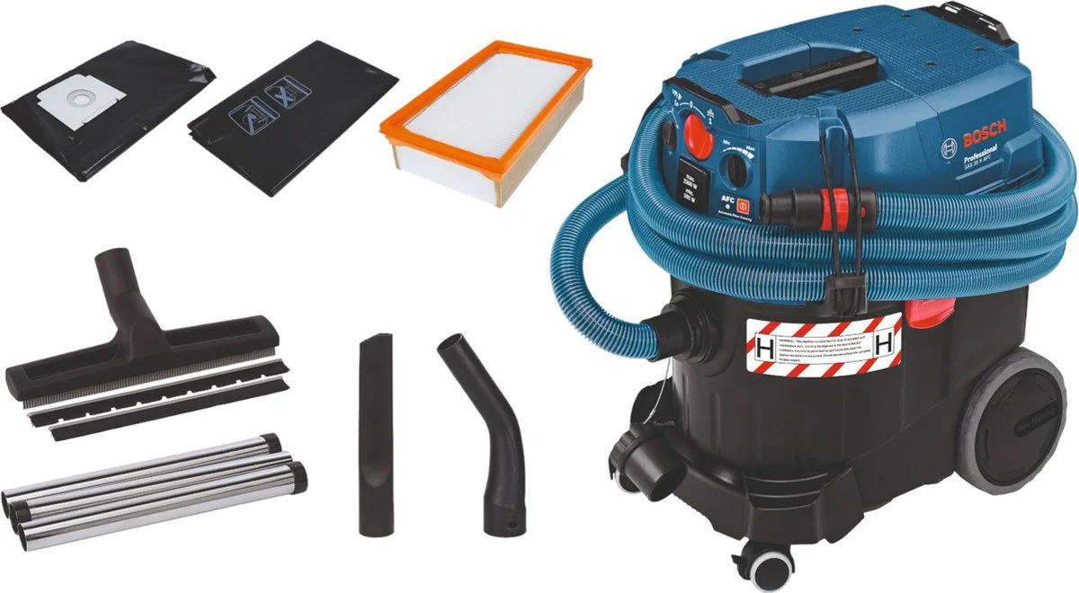 Bosch Professional GAS 35 H AFC Nat- en Droogstofzuiger - 06019C3600