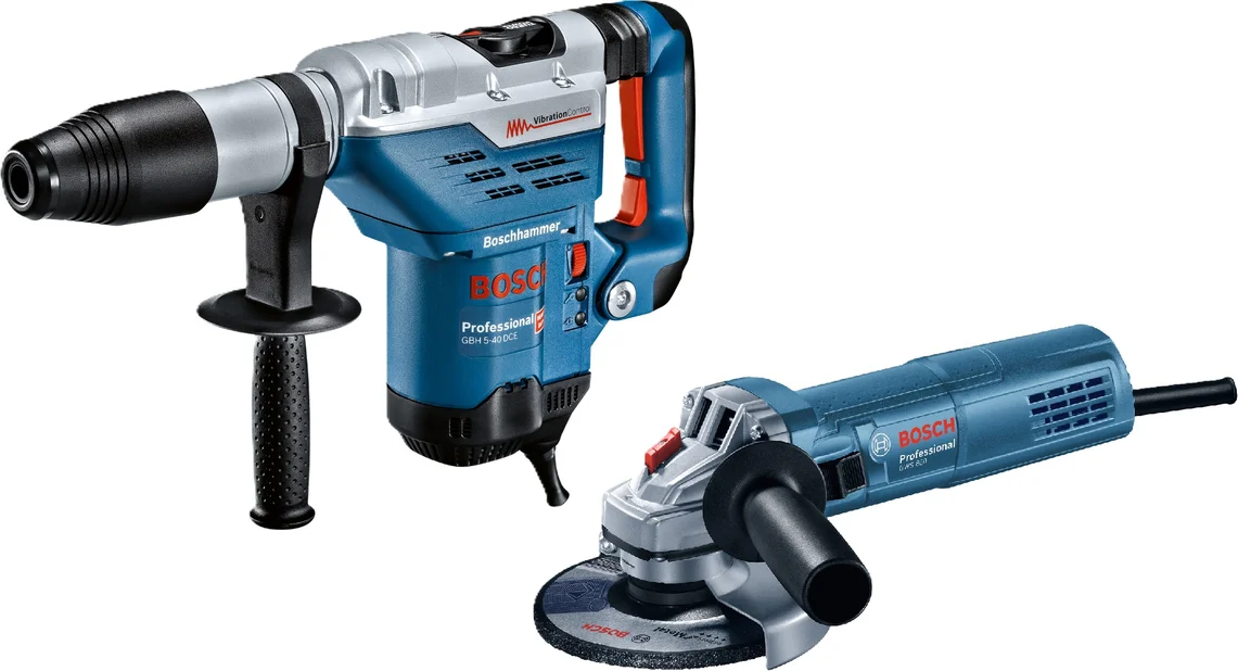 Bosch Professional PRO Combiset 2-delig (GBH 5-40 DCE & GWS 880)