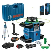 Bosch Professional PRO GRL 650 CHVG + LR 65 G + RC 6 + WM 6 + BT 300 HD Rotatielaser groen in koffer - 06159940PS