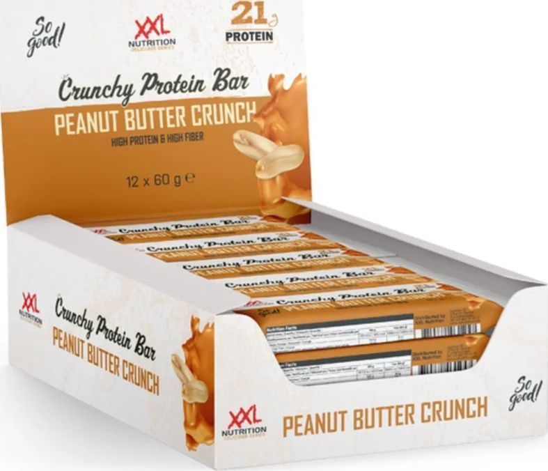 XXL Nutrition Crunchy Protein Bar Peanut Butter Crunch 60GR