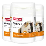3x Beaphar Vitamine C Tabletten Cavia 180 stuks