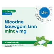 Linn Nicotine Kauwgom Mint 4mg 204ST