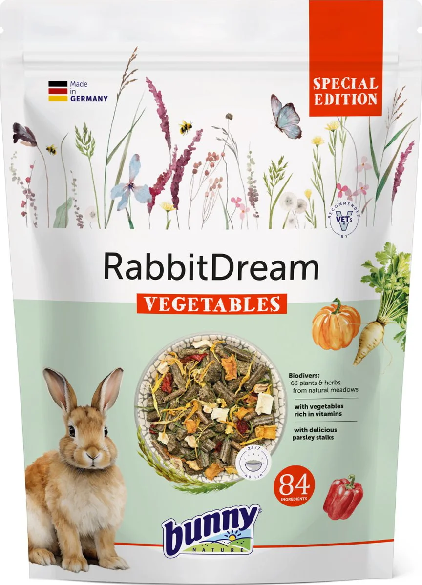 Bunny Nature Konijndroom Special Edition Vegetables 1,5 kg