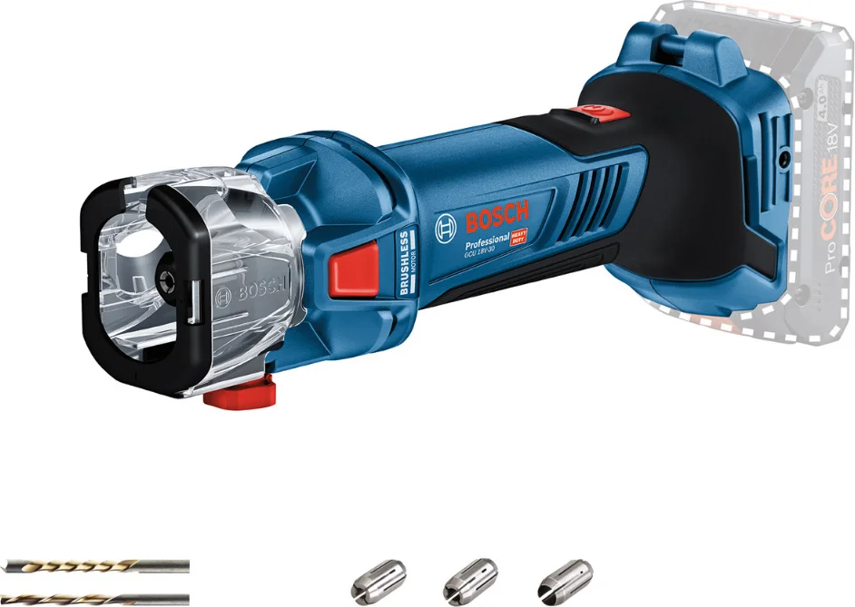 Bosch Professional GCU 18V-30 Accu gipsfrees 18V Basic Body - 06019K8000