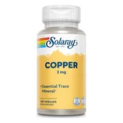 Solaray Copper 2mg Capsules 100CP