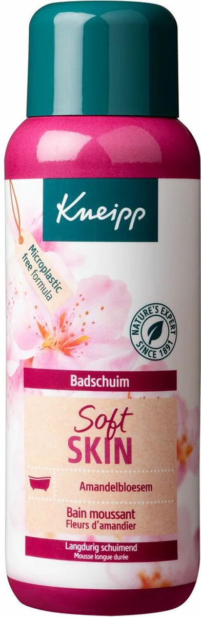 6x Kneipp Badschuim Soft Skin Amandelbloesem 400 ml