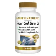 Golden Naturals Super Cod Liver Oil 180 softgels