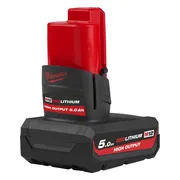 Milwaukee M12 HB5 Accu HIGH OUTPUT™ 12V 5.0Ah - 4932480165