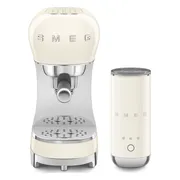 SMEG ECF12CREU Creme + melkopschuimer