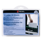 Rexel Olievellen Voor Papierversnipperaar - 12 Stuks