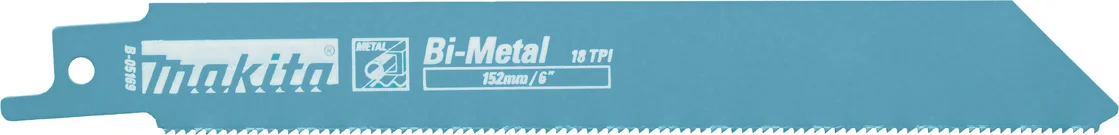 Makita B-05169-25 Reciprozaagblad Staal 132mm