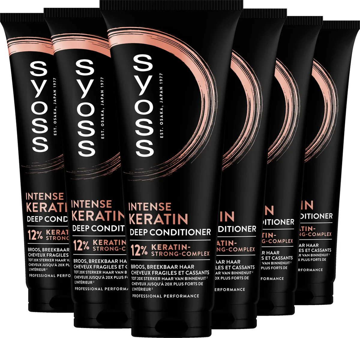 6x Syoss Keratin Conditioner 250 ml