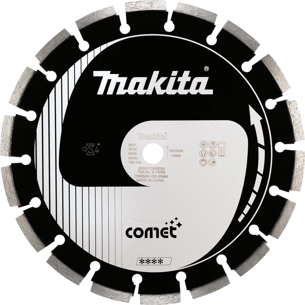 Makita B-13275 Diamantschijf | 350 x 20 x 3,2 mm | + reduceerring 20 mm