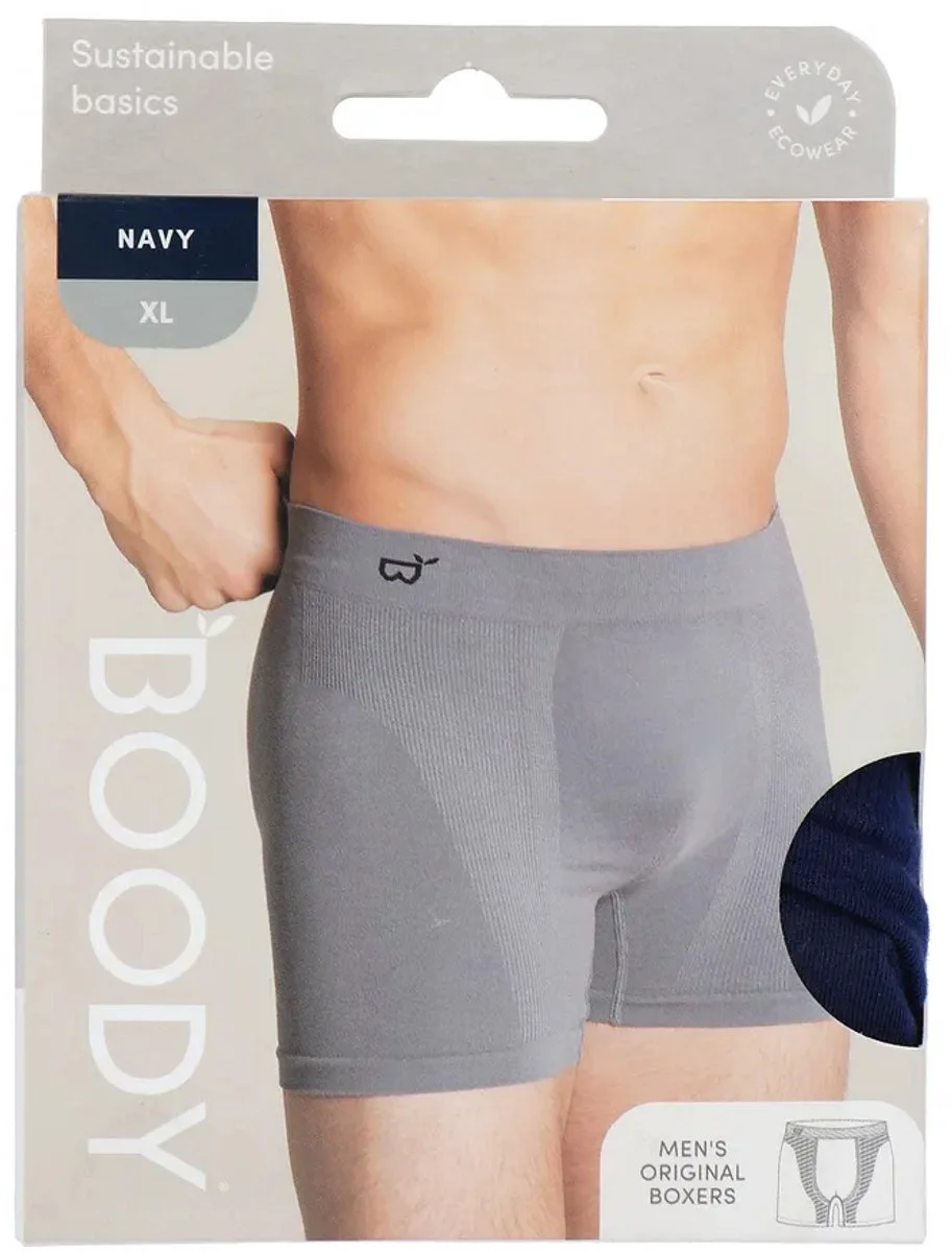 Boody Herenboxer Donkerblauw XL