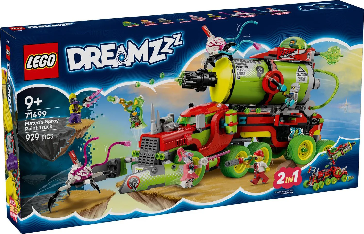 LEGO DREAMZzz Mateo's spuitbustruck 71499