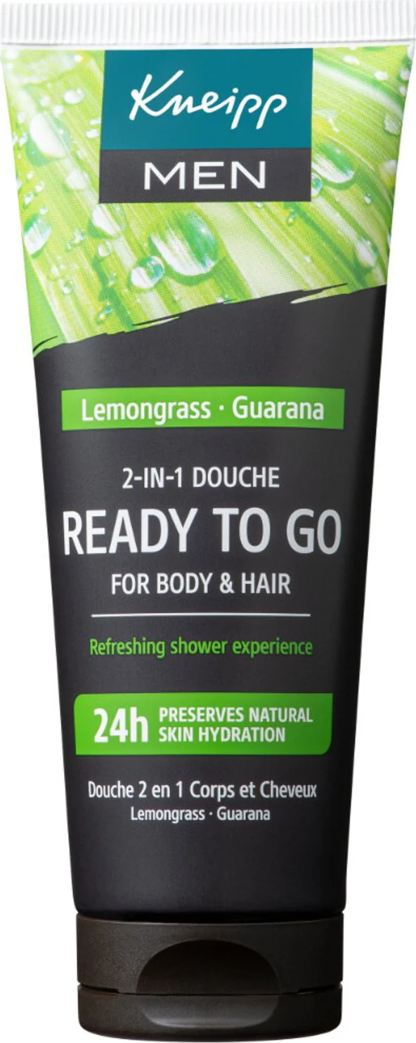Kneipp Mini 2-in-1 Men Douchegel & Shampoo Ready To Go 75ML